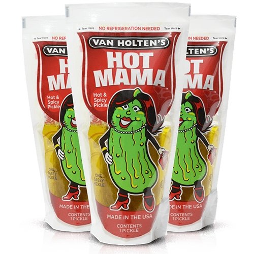 Van Holten's - Van Holten's Pickles - Pickle-In-A-Pouch - Box of 12 - theno1plugshop