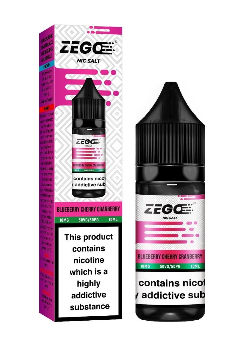 Zego - Zego Nic Salt 10ml E-Liquid - Box of 10 - theno1plugshop